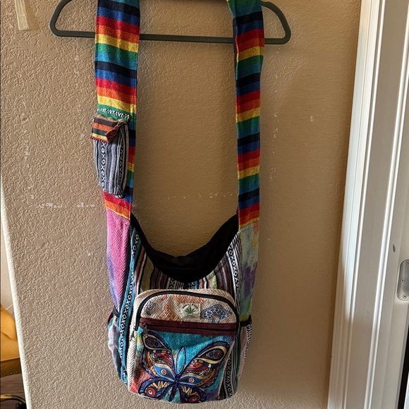 Multicolor Butterfly Backpack - Picture 4 of 12